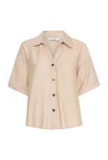 b.young Hinva Button Down Shirt in Humus by b.young