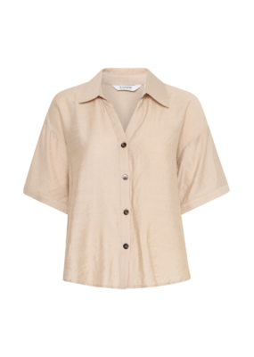 b.young Hinva Button Down Shirt in Humus by b.young