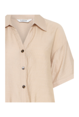 b.young Hinva Button Down Shirt in Humus by b.young