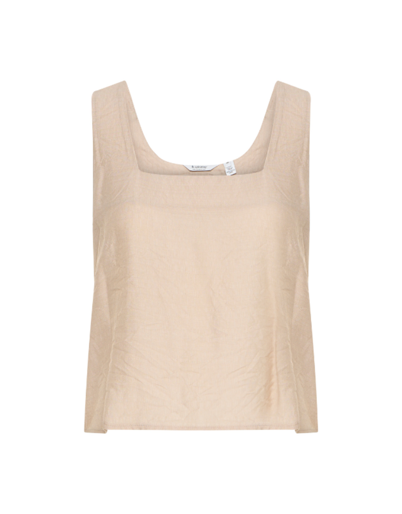 b.young Hinva Sleeveless Top in Humus by b.young