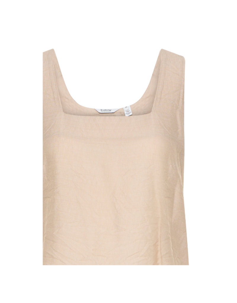 b.young Hinva Sleeveless Top in Humus by b.young