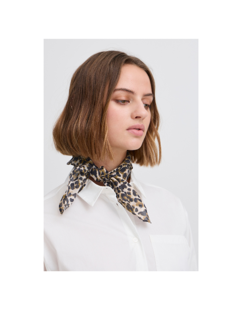 ICHI Larina Scarf in Tannin by ICHI