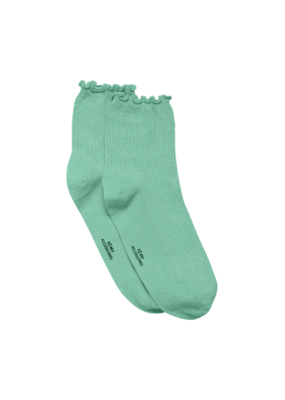 ICHI Mitty Socks in Beryl Green by ICHI