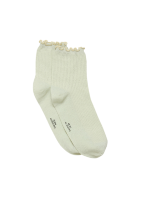 ICHI Mitty Socks in Cloud Dancer by ICHI