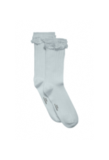 ICHI Lafia Socks in Zen Blue by ICHI