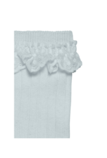 ICHI Lafia Socks in Zen Blue by ICHI