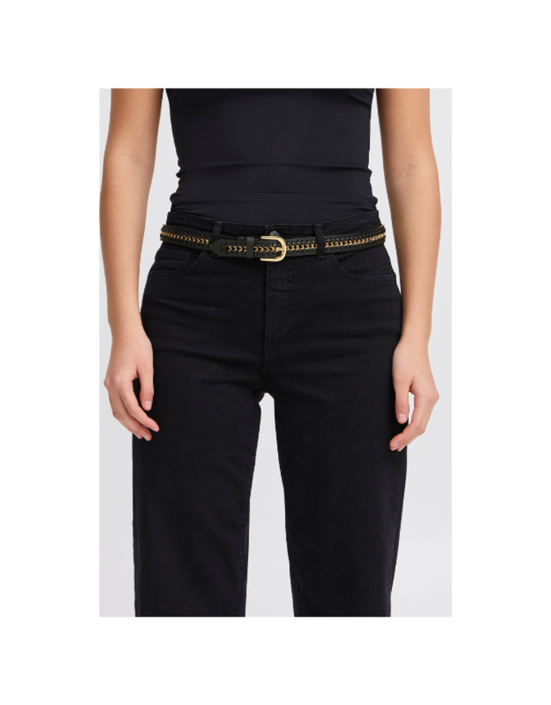 ICHI Jora Belt in Black by ICHI