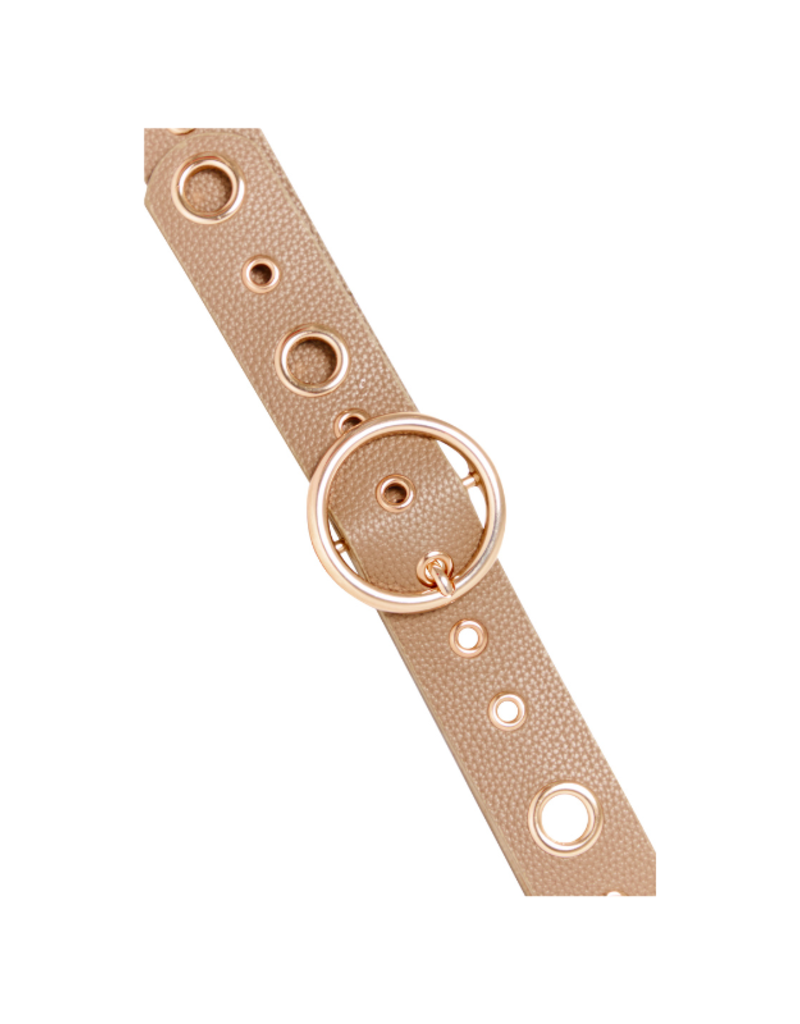 ICHI Marlies Belt Warm in Taupe by ICHI