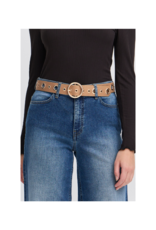 ICHI Marlies Belt Warm in Taupe by ICHI