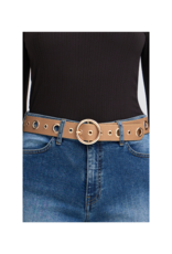 ICHI Marlies Belt Warm in Taupe by ICHI