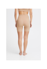 ICHI Siv Thighsaver Shorts in Tan by ICHI