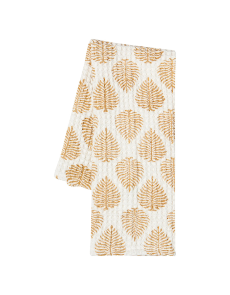 Danica Arbor Block Print Waffle Dishtowel