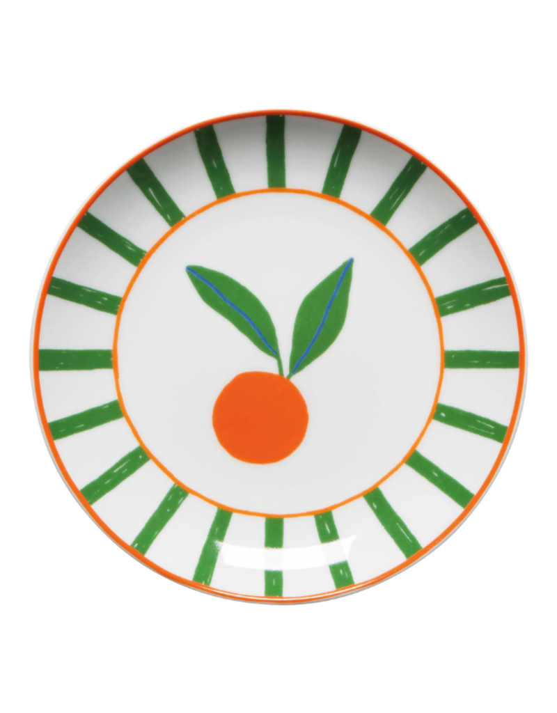 Danica Citrus Burst Appetizer Plates Set of 4  Assorted