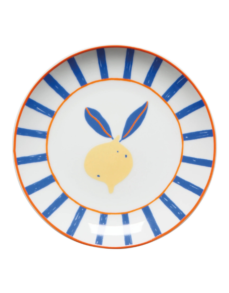 Danica Citrus Burst Appetizer Plates Set of 4  Assorted