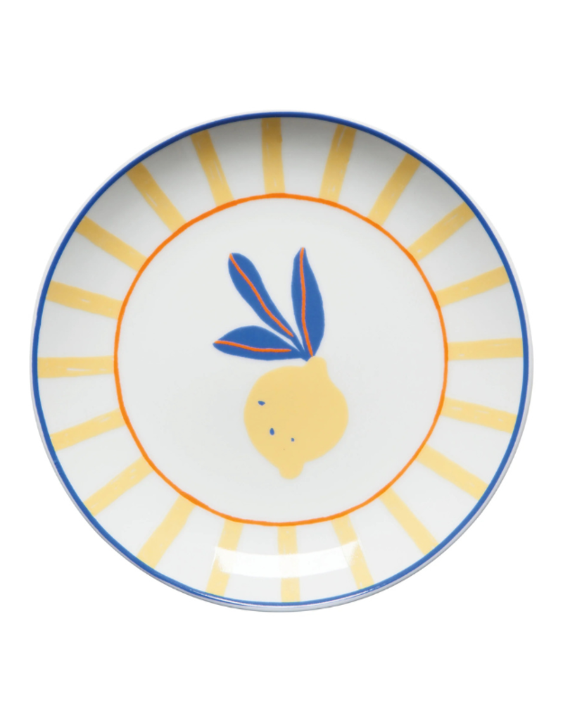 Danica Citrus Burst Appetizer Plates Set of 4  Assorted