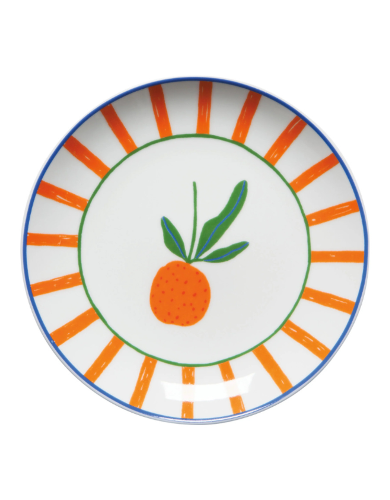 Danica Citrus Burst Appetizer Plates Set of 4  Assorted