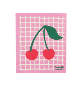 Danica Very Cherry Swedish Sponge Cloth