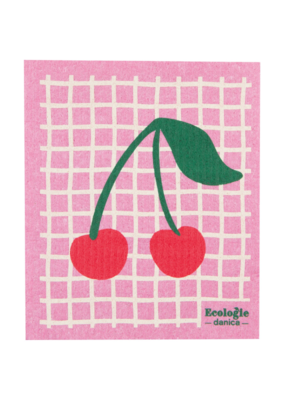 Danica Very Cherry Swedish Sponge Cloth