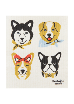 Danica Uptown Dogs Swedish Sponge Cloth
