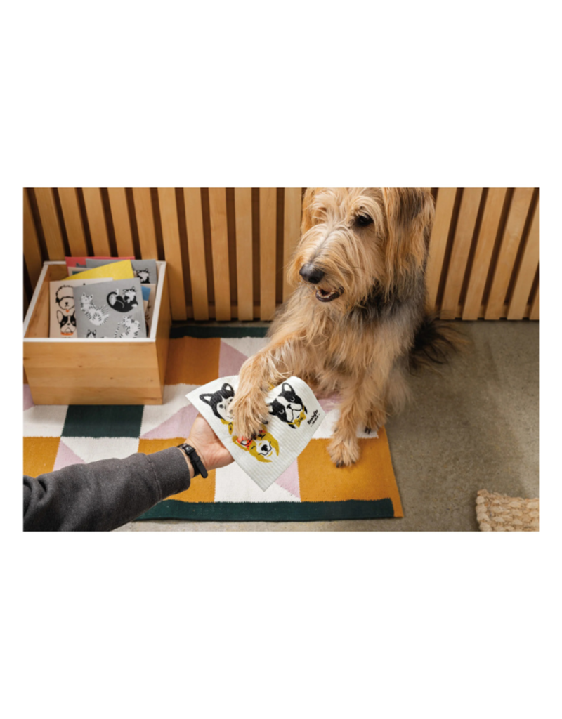 Danica Uptown Dogs Swedish Sponge Cloth