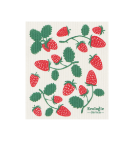 Danica Strawberries Swedish Sponge Cloth