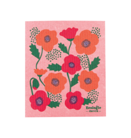 Danica Poppy Swedish Sponge Cloth