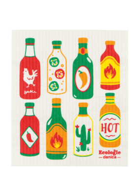Danica Hot Sauce Swedish Sponge Cloth