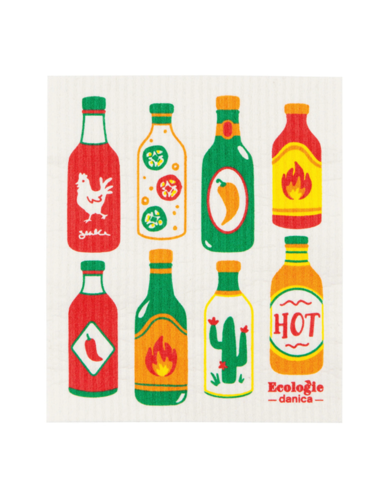 Danica Hot Sauce Swedish Sponge Cloth