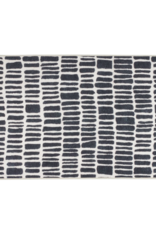 Dash & Albert Dash & Albert Machine Washable Roark Charcoal Rug 4x6