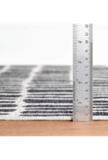 Dash & Albert Dash & Albert Machine Washable Roark Charcoal Rug 4x6