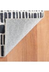 Dash & Albert Dash & Albert Machine Washable Roark Charcoal Rug 4x6