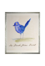 Celadon Art The Dark Blue Bird 17"×21"