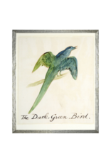 Celadon Art The Dark Green Bird 17"×21"
