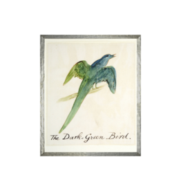 Celadon Art The Dark Green Bird 17"×21"