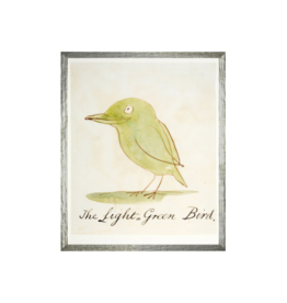 Celadon Art The Light Green Bird 17"×21"