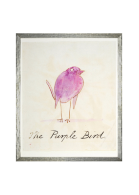 Celadon Art The Purple Bird 17"×21"