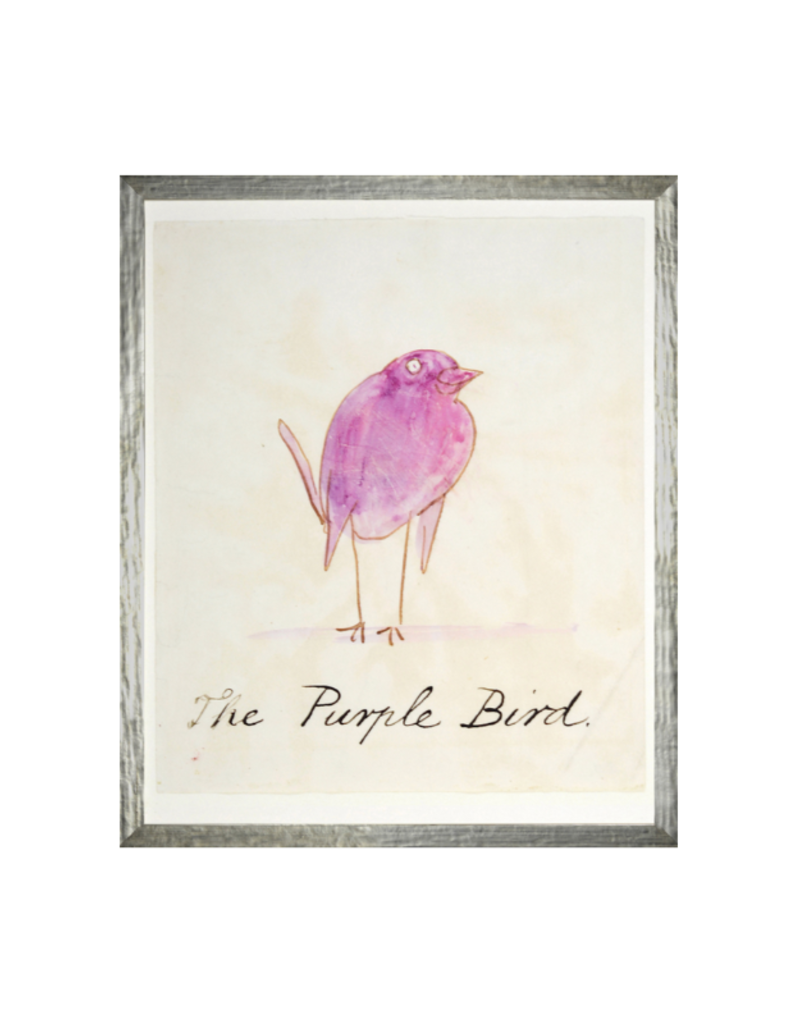 Celadon Art The Purple Bird 17"×21"