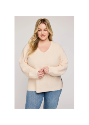 Gentle Fawn LAST ONE - L - Lisbon Sweater in Cream by Gentle Fawn