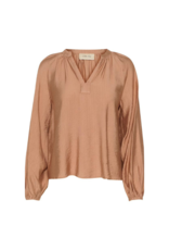 Cream Mila Blouse in Cinnamon Swirl by Cream