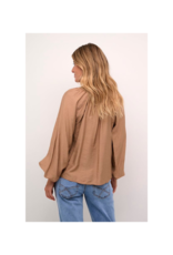 Cream Mila Blouse in Cinnamon Swirl by Cream