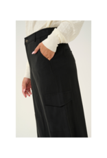 Cream Konca Skirt in Pitch Black by Cream