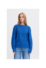ICHI Agnete Longsleeve in Turkish Sea by ICHI