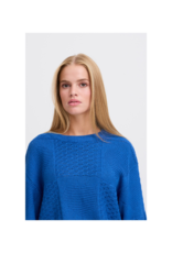 ICHI Agnete Longsleeve in Turkish Sea by ICHI