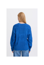 ICHI Agnete Longsleeve in Turkish Sea by ICHI