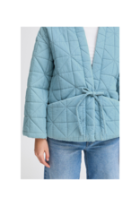 ICHI Hevira Jacket in Medium Blue by ICHI