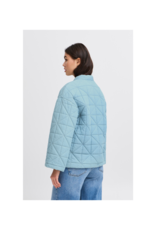 ICHI Hevira Jacket in Medium Blue by ICHI