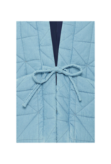 ICHI Hevira Jacket in Medium Blue by ICHI