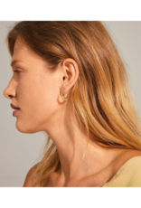 PILGRIM Kiku Earrings in Gold by Pilgrim