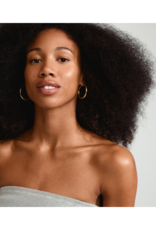 PILGRIM Jorun Large Hoop Earrings in Gold by Pilgrim