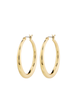 PILGRIM Jorun Small Hoop Earrings in Gold by Pilgrim